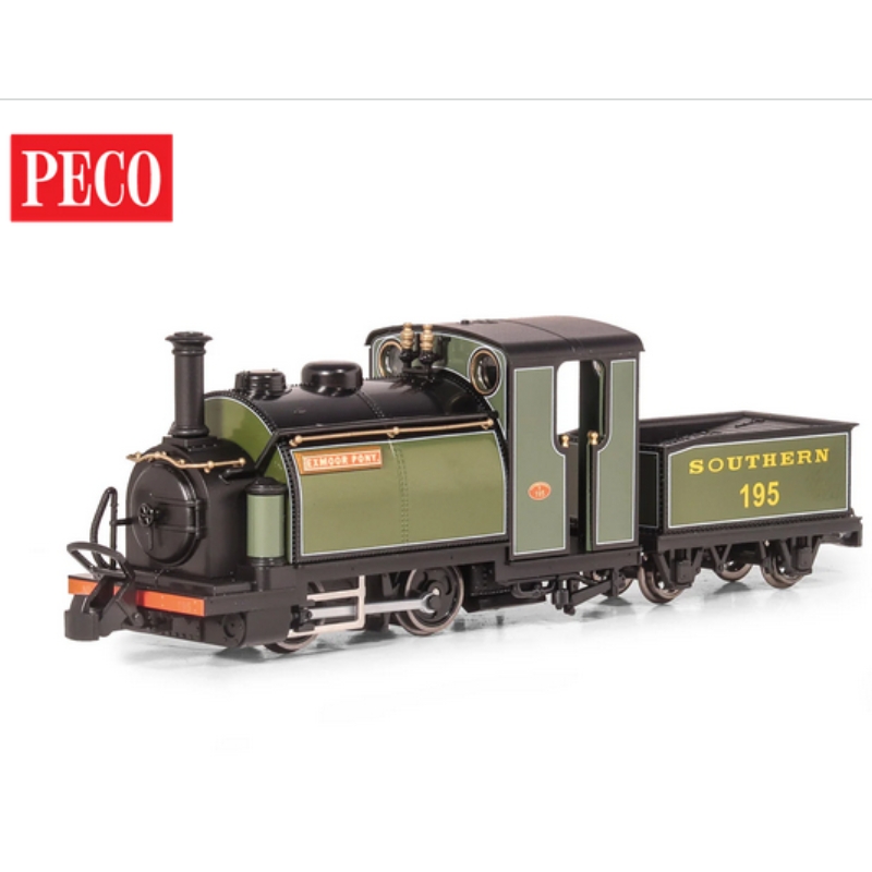 Peco KATO OO-9 Large England PECO/KATO Locomotive - 'Exmoor Pony' (SR Green)