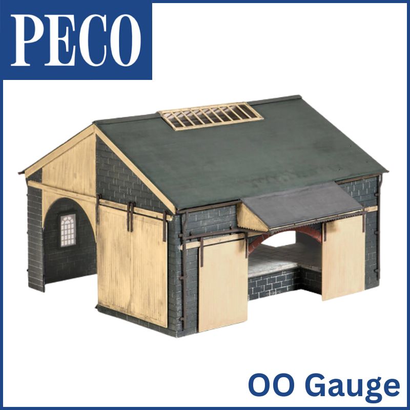 Ratio OO Gauge Stone Goods Shed