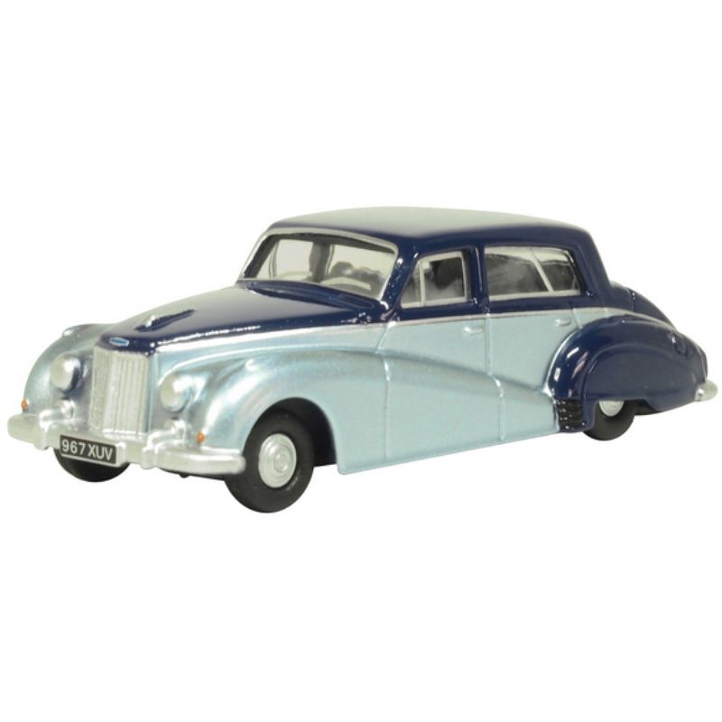 OO Gauge Oxford Diecast 76AS005 Armstrong Siddeley Star Dark Blue/Light Blue Metallic