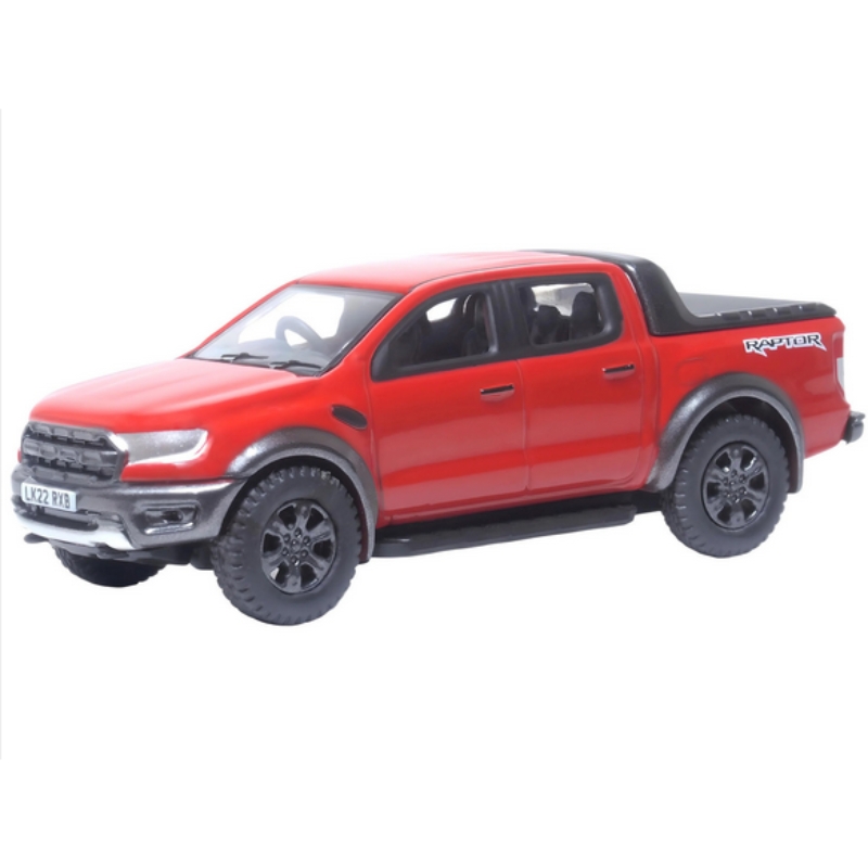 OO Gauge Oxford Diecast Ford Ranger Raptor Race Red