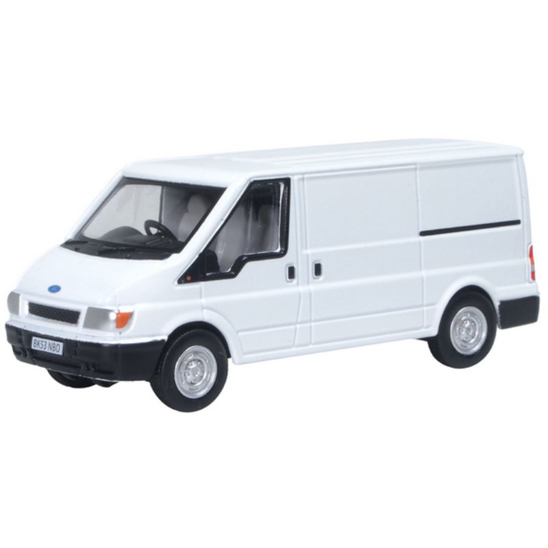 OO Gauge Oxford Diecast Ford Transit MkIV White