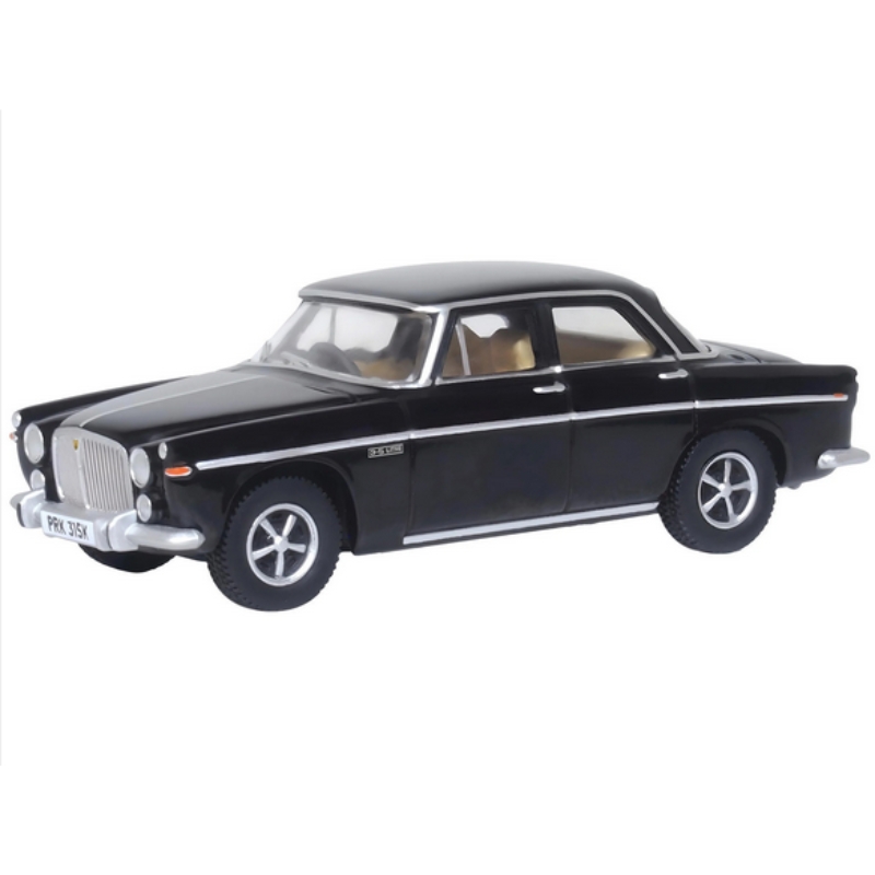 OO Gauge Oxford Diecast Rover P5B Black Wilson/Thatcher