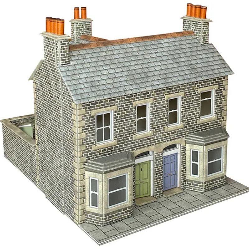 Metcalfe OO/HO Scale Terraced Houses in Stone