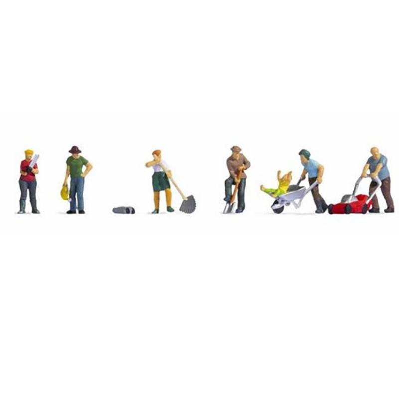 Noch HO/OO  Gardening (7) Figure Set