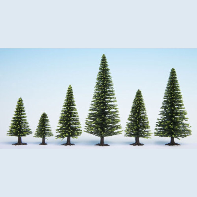 Noch Spruce (25) Hobby Trees 5-14cm