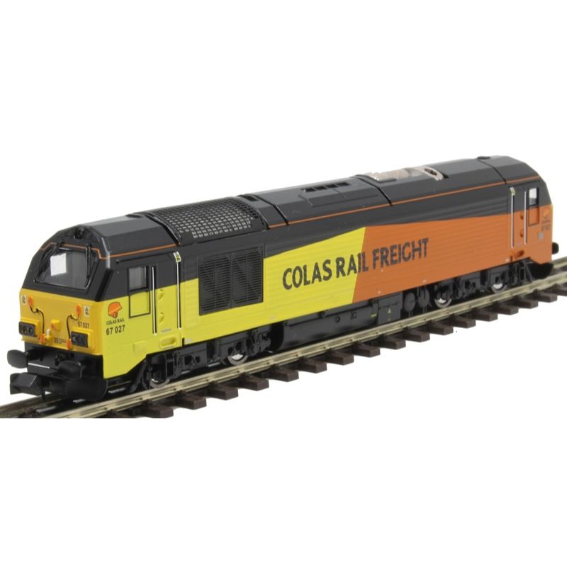 Dapol N Gauge 2D-010-009 Class 67 67027 ''Charlotte'' in Colas Rail Freight