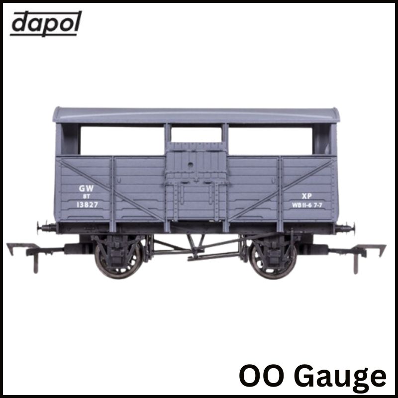 Dapol OO Gauge Cattle Wagon GWR 13827