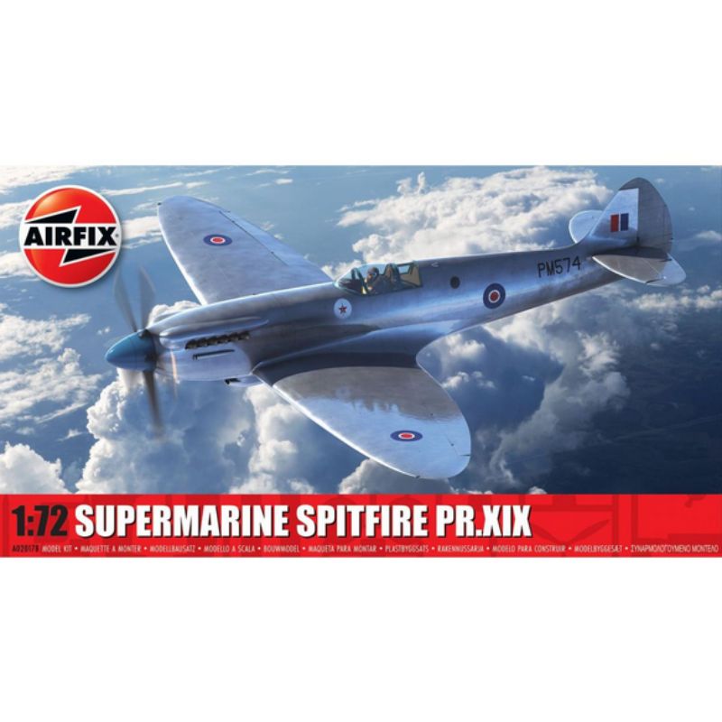 Airfix British Supermarine Spitfire PR.XIX (1:72 Scale)