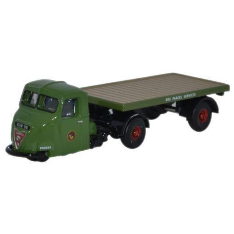 N Gauge Oxford Diecast Scammell Scarab Flatbed BRS Parcels