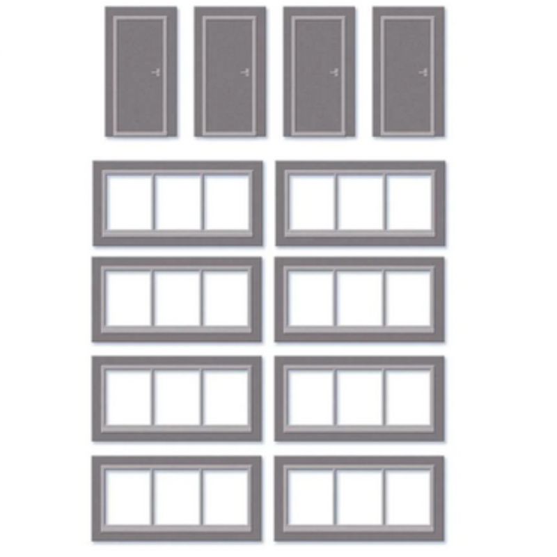 Wills Kits OO Gauge  SSM314 Extra Window and Doors Kit