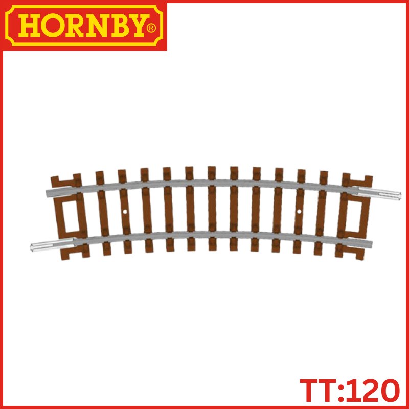 Hornby TT:120 Half Curve - 2nd Radius 15 310mm