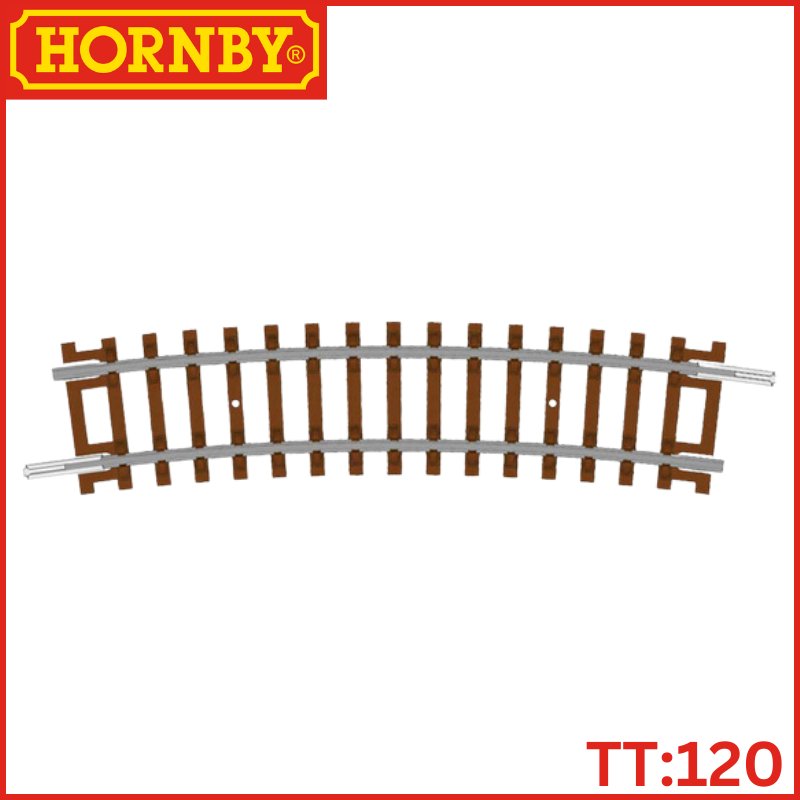 Hornby TT:120 Half Curve - 3rd Radius 15 353mm