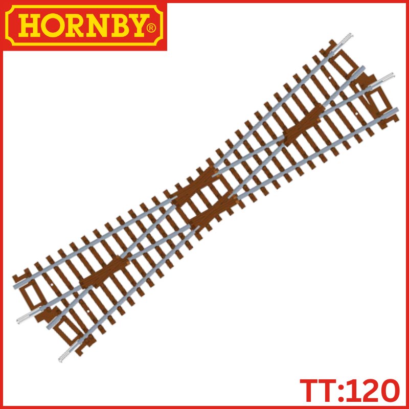 Hornby TT:120 Diamond Crossing Right Hand 166mm